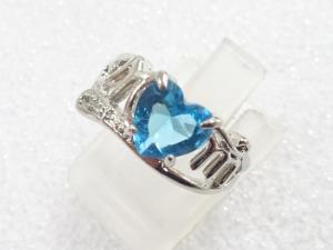 色石　指輪(8.5号)